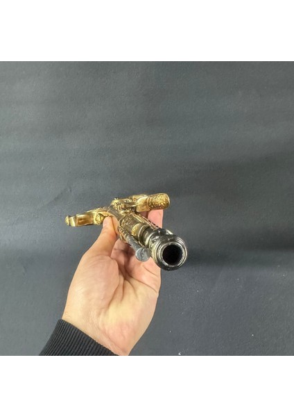 Dekoratif Çakmaklı Tamamen Metal Iskoçya 1760 Koleksiyon Lüks Hediyelik Pahalı Oyuncak fiyatları