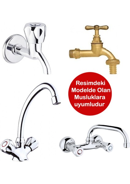 Yanmaz Musluk Contası 10'lu Paket Haykar Isıya Erimeye Dayanıklı Kauçuk Conta 16MM Salmastra Çeşme Lastiği modelleri