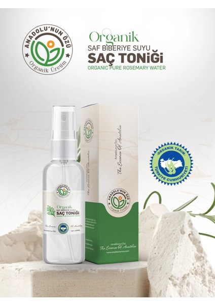 Biberiye Suyu Organik ve Saf 120x2 ml Set