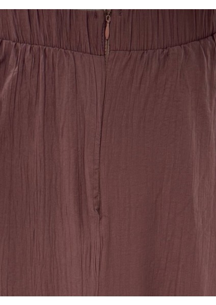 Serona Üstü Kimono Etekli Çilek TAKIM-EK556 Kahve