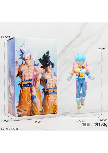 Yedi Dragon Ball Süper Saiyan Manken Anime Model Süsleri (Yurt Dışından)