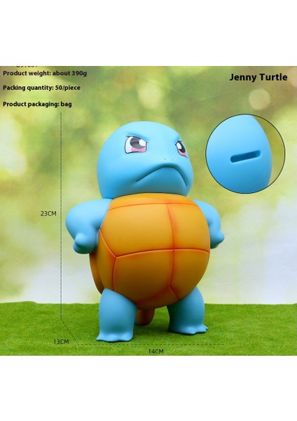 Anime Figürü 16CM Jenny Turtle Pokémon Model Süsü (Yurt Dışından)