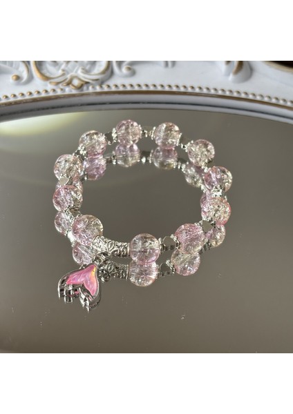 Boncuklu Püskül Bilezik Tasarımı Yüksek Değerli Kişilik Çarpışma Değil Modeller Yüz Eşleşen Bilezik (Yurt Dışından)