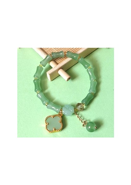 Boncuklu Püskül Bilezik Tasarımı Yüksek Değerli Kişilik Çarpışma Değil Modeller Yüz Eşleşen Bilezik (Yurt Dışından)