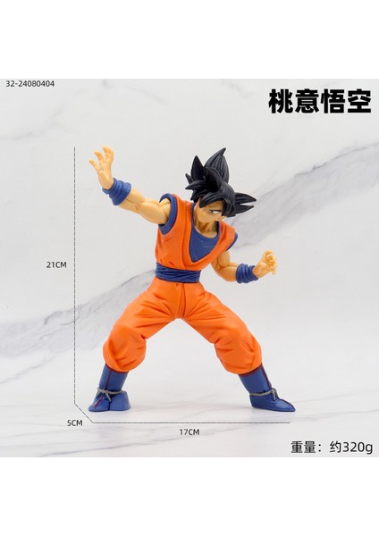 Yedi Dragon Ball Süper Saiyan Manken Anime Model Süsleri (Yurt Dışından)