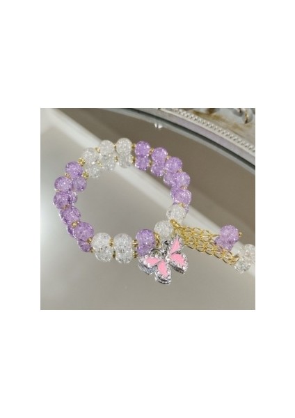 Boncuklu Püskül Bilezik Tasarımı Yüksek Değerli Kişilik Çarpışma Değil Modeller Yüz Eşleşen Bilezik (Yurt Dışından)