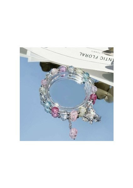 Boncuklu Püskül Bilezik Tasarımı Yüksek Değerli Kişilik Çarpışma Değil Modeller Yüz Eşleşen Bilezik (Yurt Dışından)