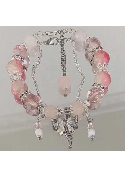 Boncuklu Püskül Bilezik Tasarımı Yüksek Değerli Kişilik Çarpışma Değil Modeller Yüz Eşleşen Bilezik (Yurt Dışından)