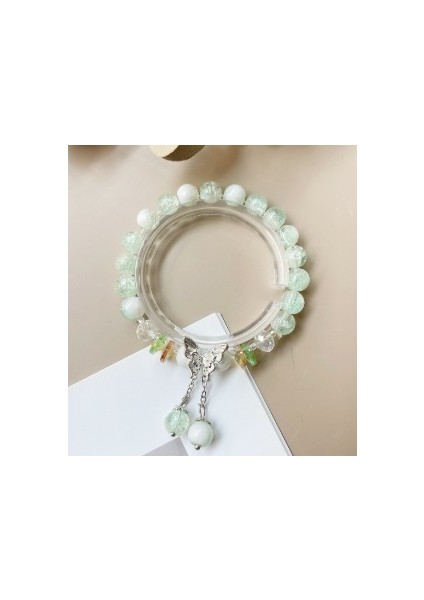 Boncuklu Püskül Bilezik Tasarımı Yüksek Değerli Kişilik Çarpışma Değil Modeller Yüz Eşleşen Bilezik (Yurt Dışından)