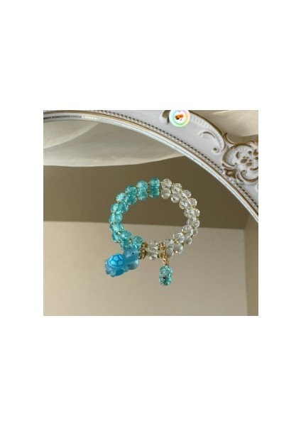 Boncuklu Püskül Bilezik Tasarımı Yüksek Değerli Kişilik Çarpışma Değil Modeller Yüz Eşleşen Bilezik (Yurt Dışından)