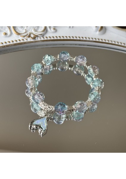 Boncuklu Püskül Bilezik Tasarımı Yüksek Değerli Kişilik Çarpışma Değil Modeller Yüz Eşleşen Bilezik (Yurt Dışından)