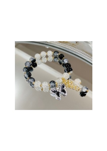 Boncuklu Püskül Bilezik Tasarımı Yüksek Değerli Kişilik Çarpışma Değil Modeller Yüz Eşleşen Bilezik (Yurt Dışından)