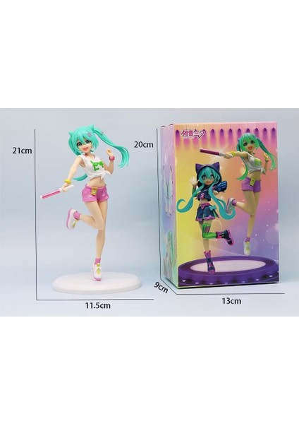 Anime Hatsune Miku El Kuklası Modeli Ikincil Yuan Süsleri (Yurt Dışından)