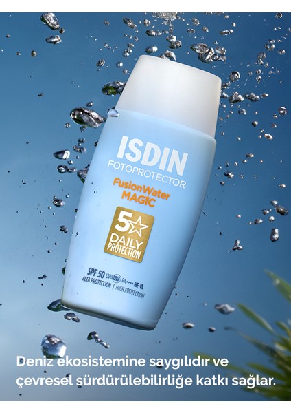 Isdın Fototoprotector Fusion Water Magic SPF50 50ML | Güneş Koruyucu