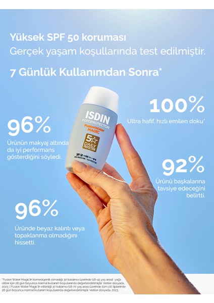 Isdın Fototoprotector Fusion Water Magic SPF50 50ML | Güneş Koruyucu