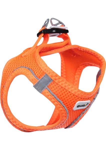 Air Mesh Turuncu Göğüs Tasması L