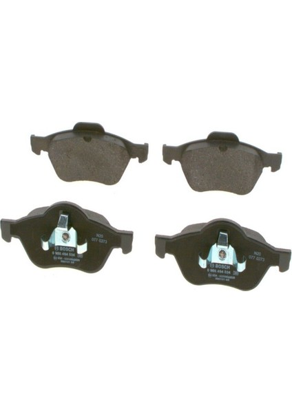 Diskli fren balatası seti; ön RENAULT Laguna III 1.5 dCi Grandtour 7/2007 - 12/2016 81 kW KT modelleri