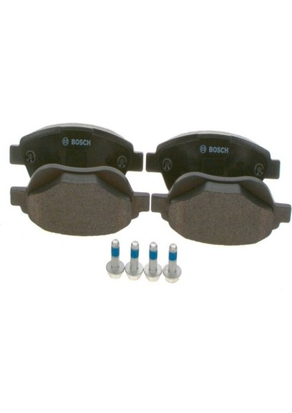 Fren Balatası Seti; Ön Peugeot 307 1.6i 16V Bioflex Break/sw 9/2007 - 12/2009 80 Kw T6