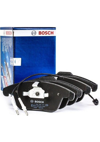 Diskli fren balatası seti; ön PEUGEOT 407 2.0 HDi SW 5/2004 - 2/2011 93.0 - 100.0 kW D2