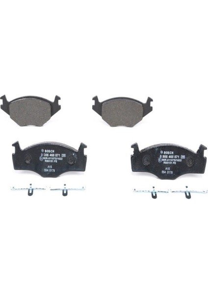 Diskli Fren Balatası Seti; Ön Seat Ibiza 1.6 12/1995 - 10/1999 74 Kw 6k1