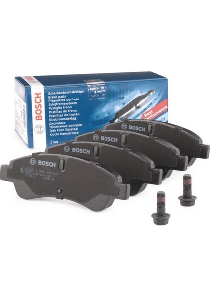 Fren Balatası Seti; Ön Cıtroen C4 1.6i Bioflex 9/2007 - 7/2008 80 Kw B5