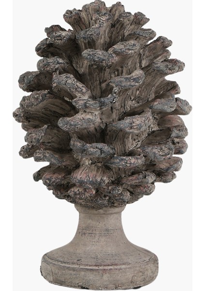 Kozalak Masa Dekor Obje 17.5X17X27CM