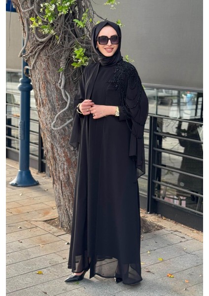 Nurcan Çetin Elbise 10100 Siyah