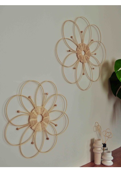 Rattan Duvar Süsü