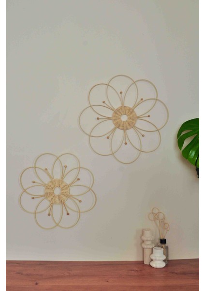 Rattan Duvar Süsü