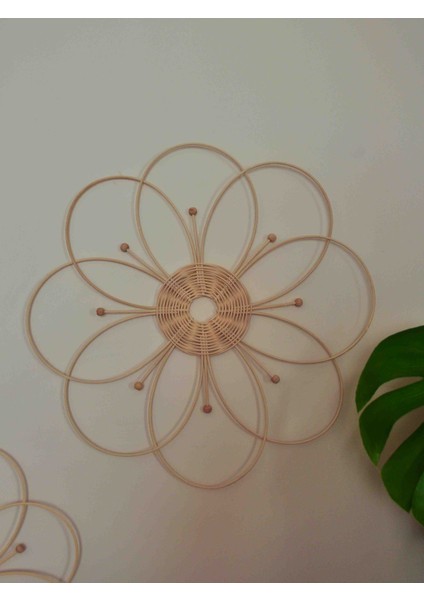 Rattan Duvar Süsü