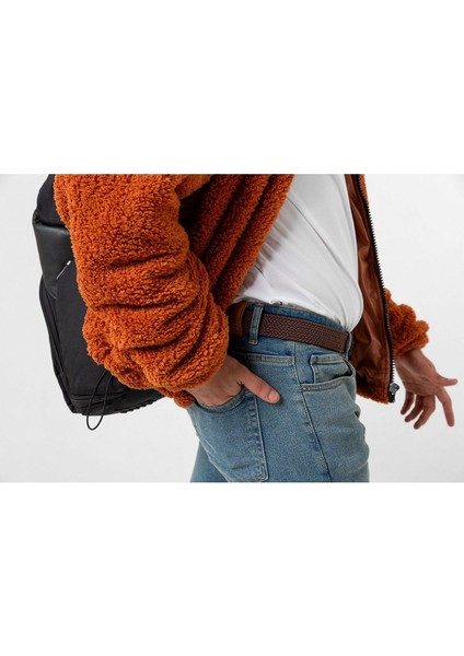Muhteşem 4'lü Elastik Örgü Unisex Kemer Siyah, Lacivert, Haki ve Kahverengi