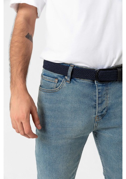 Muhteşem 4'lü Elastik Örgü Unisex Kemer Siyah, Lacivert, Haki ve Kahverengi