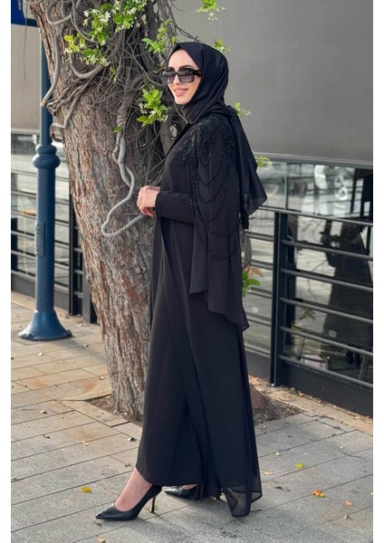 Nurcan Çetin Elbise 10100 Siyah