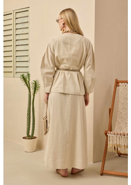 Pamuk Keten Etek Sedef