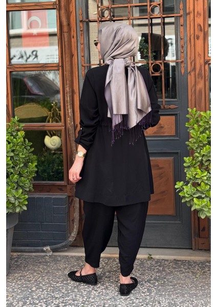 Nurcan Çetin Pantolonlu Takım 25403 Siyah fırsatları