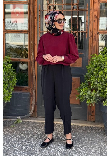 Pantolon 37108 Siyah