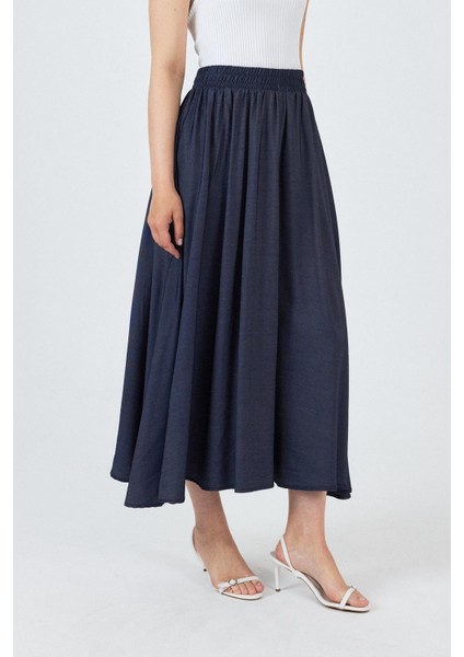 Laci Bel Lastikli Cepli Kloş Etek 4722A modelleri