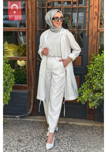 Pantolon 25MY3101 Beyaz