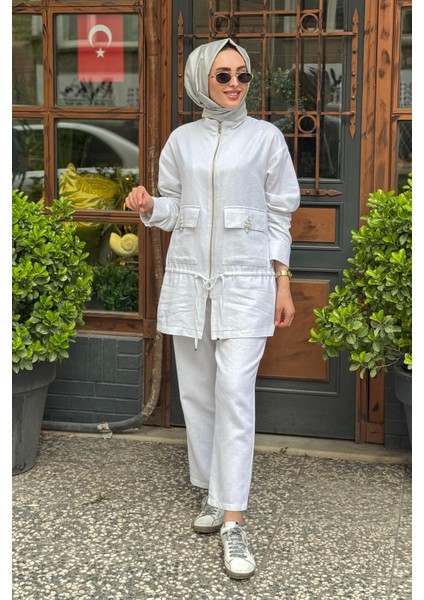 Ceket 25MY1116 Beyaz