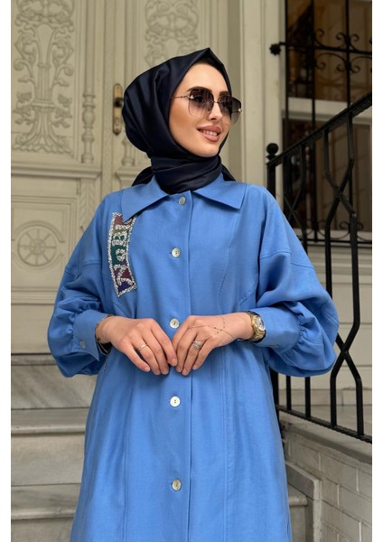 Ceket 25MY1125 Mavi modelleri