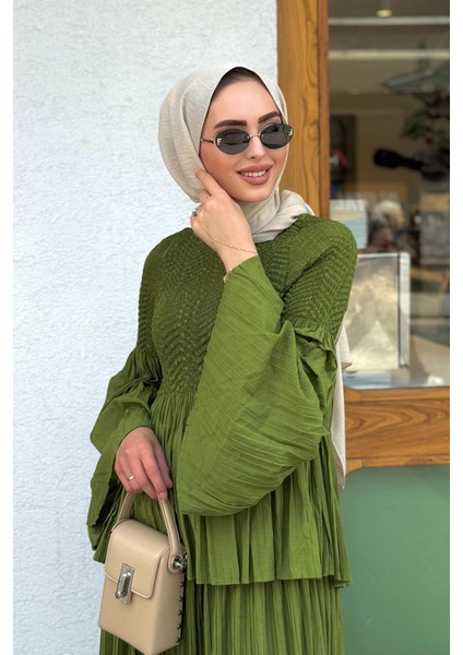 Pantolonlu Takım 25S3033 Yeşil modelleri