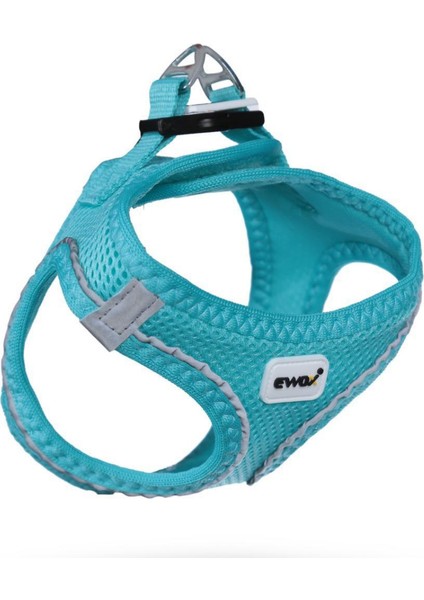 Air Mesh Turkuaz Göğüs Tasması M