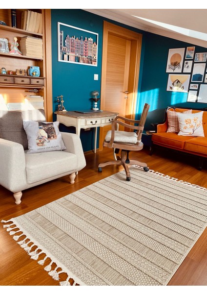 Joya Naturel Sisal Jüt Halı Modern Hasır Kilim Oturma Odası Salon Mutfak Balkon Yolluk Halısı