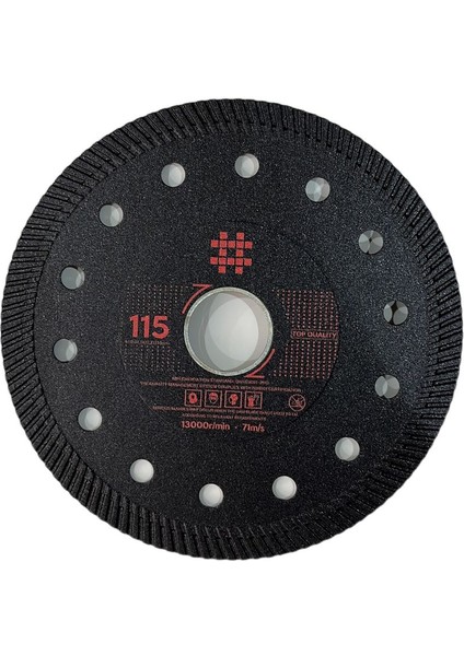 Siyah Dekton Testere 115X1.1 fiyatları