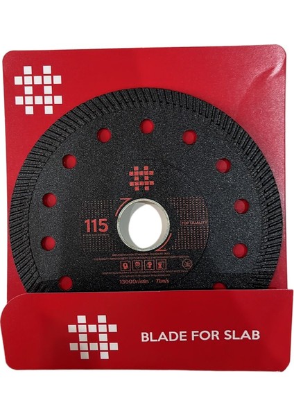 Siyah Dekton Testere 115X1.1 modelleri