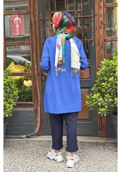 Tunik 10002511711001 Saks Mavi
