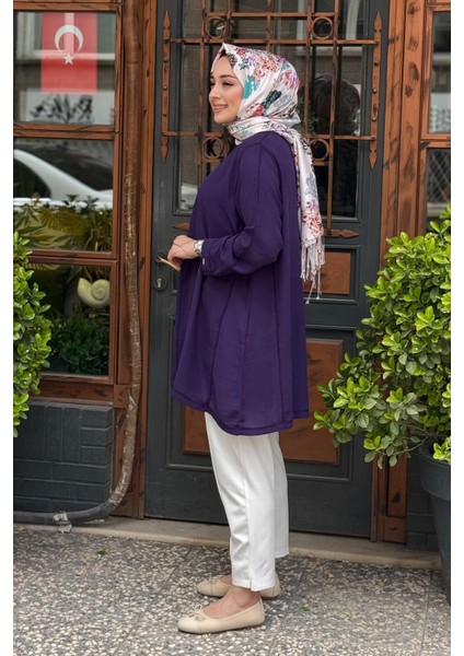 Caz Tunik 7104 Mor
