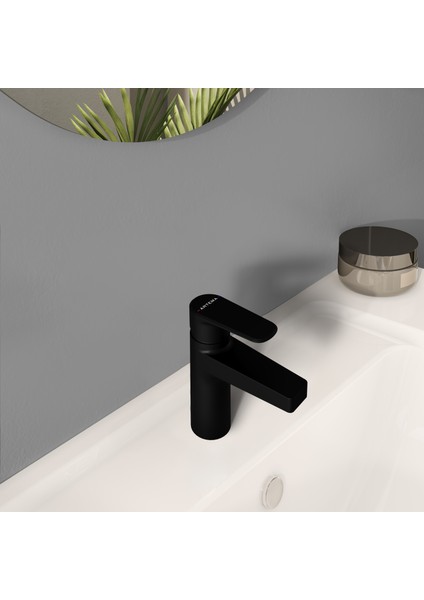 Shift T30 A4368836 Lavabo Bataryası, Mat Siyah