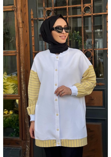 KY-B25-81015 Tunik KY-B25-81015 Beyaz
