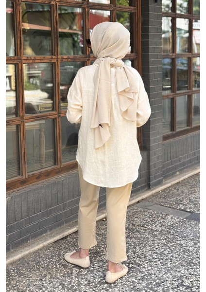 Tunik KA-B25-21257 Krem fırsatları